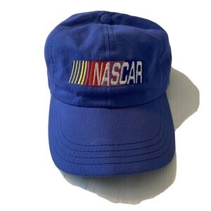 Nascar Blue Hunter Sportswear Adjustable Hat Cap - Pre Owned
